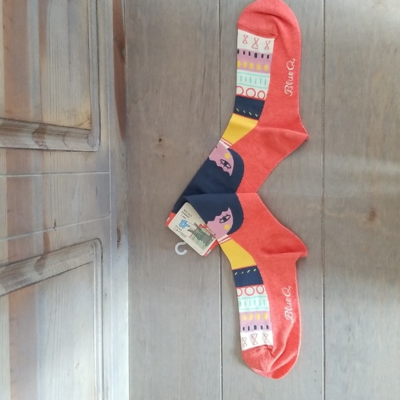 Cute as a B****y Button Crew Socks by Blue Q - Picture 7 of 12